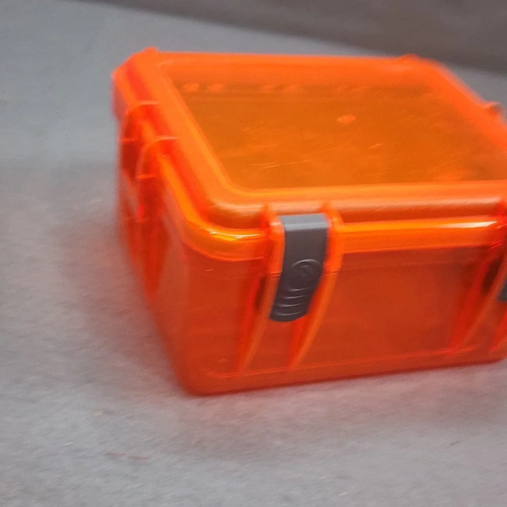 Outdoor Products Watertight Box Orange‎ Large 1.5L Dry Case Kayak Camping New